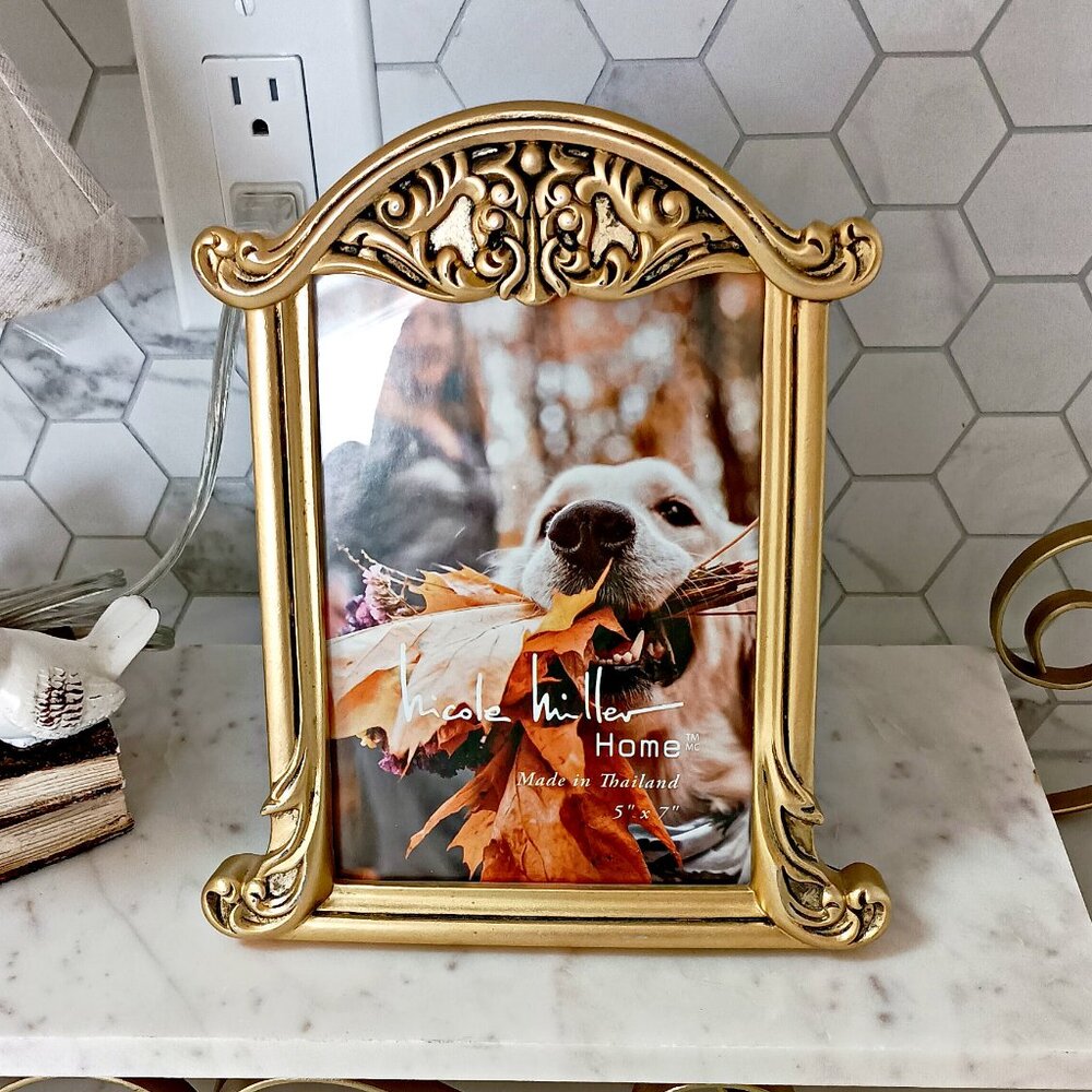 NEW! EXQUISITE NICOLE MILLER  5" x 7" PICTURE PHOTO FRAME